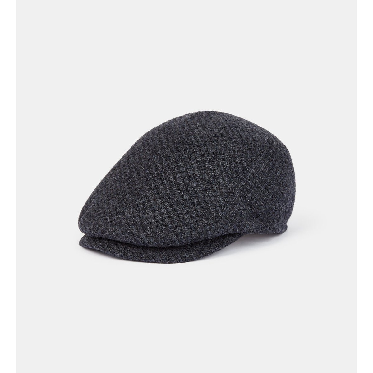Casquette plate jongle tweed bleu, GALERIES LAFAYETTE