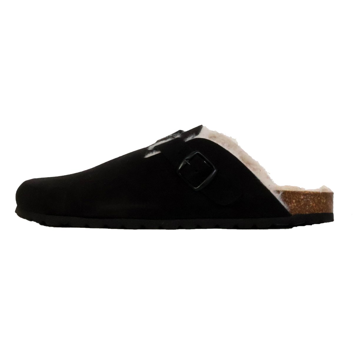 Mules Cuir Gilboa noir, THE DIVINE FACTORY