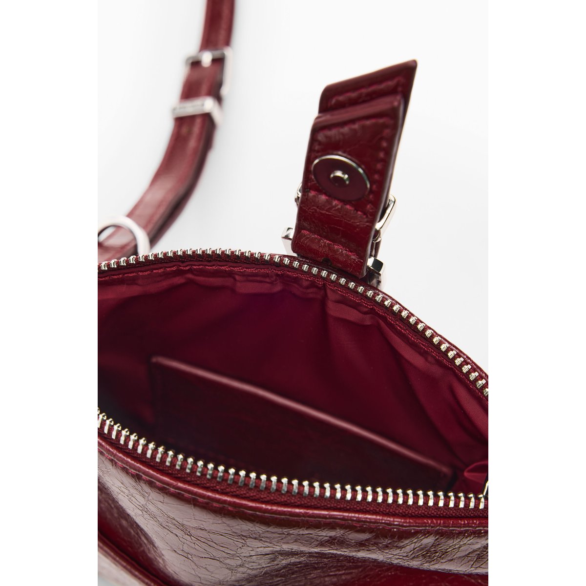 Grand Micro portefeuille pochette rouge, DESIGUAL