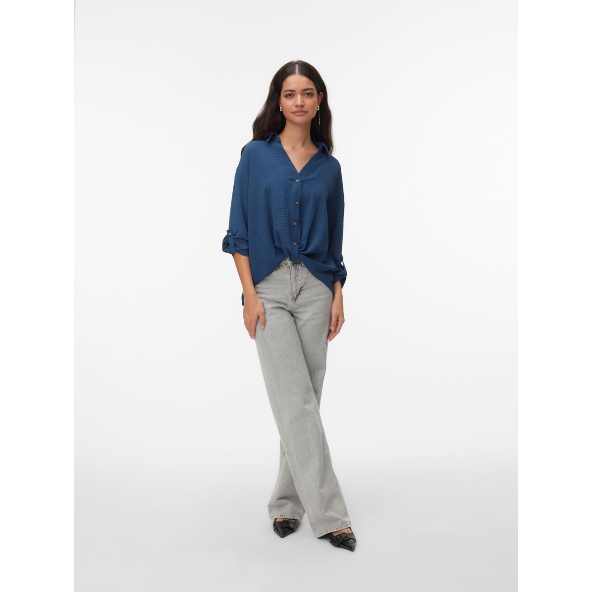 Chemise dark denim, VERO MODA