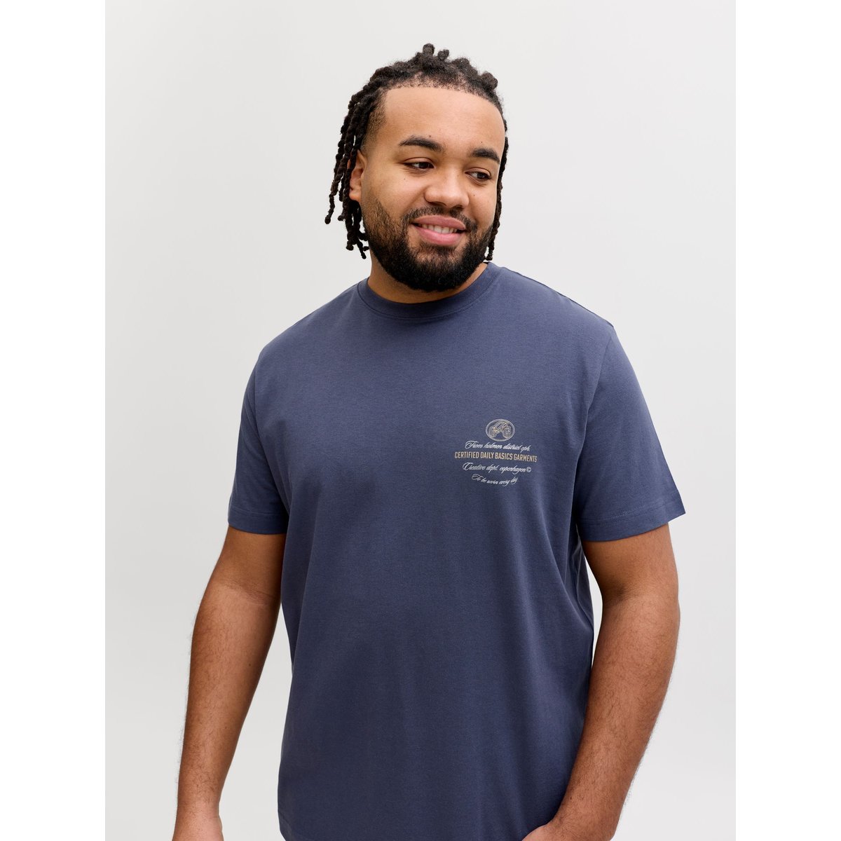 T-Shirt odyssey gray, JACK & JONES
