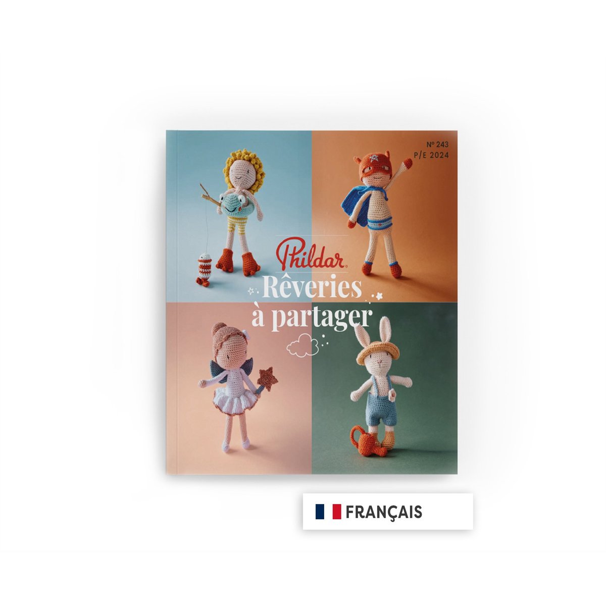 Livre Amigurumis : Rêveries À Partager sans coloris, PHILDAR