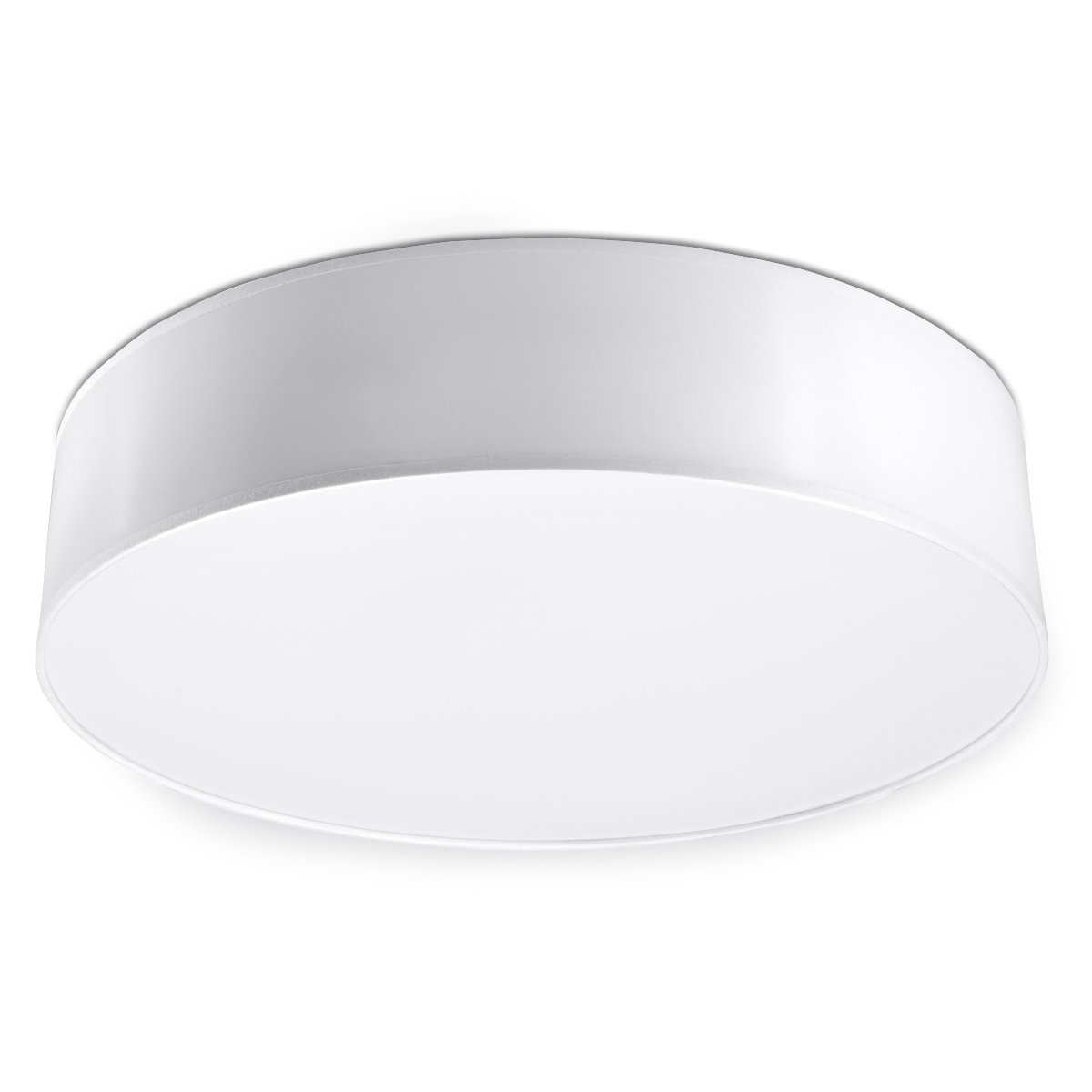 Plafonnier PVC Blanc E27 3 Arena blanc, EDEN