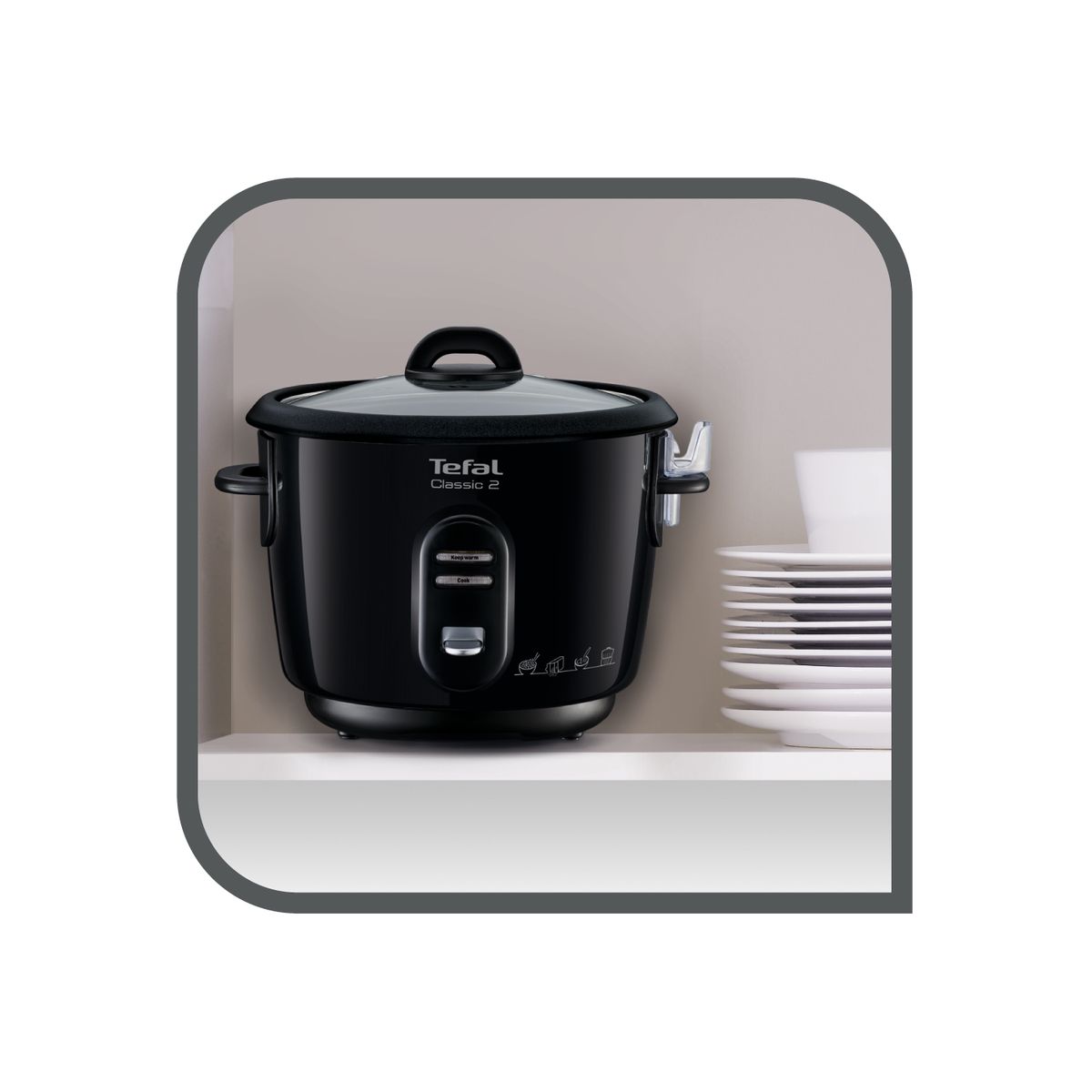 Cuiseur riz RK100570 couleur unique, TEFAL