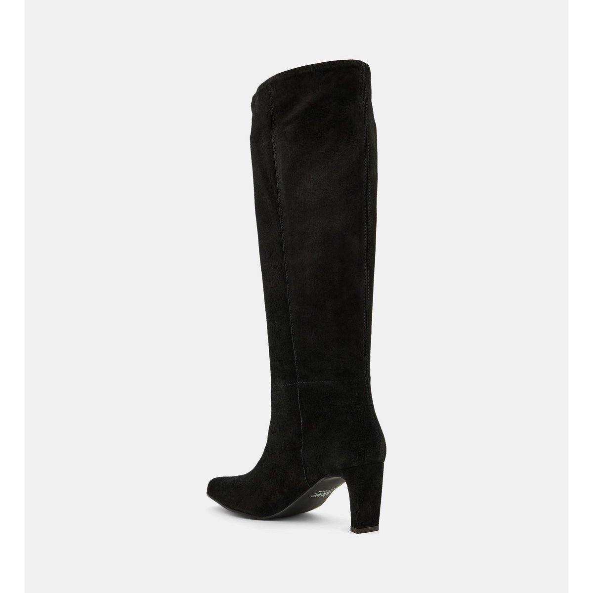 Bottes slouchy candice cuir velours noir, GALERIES LAFAYETTE