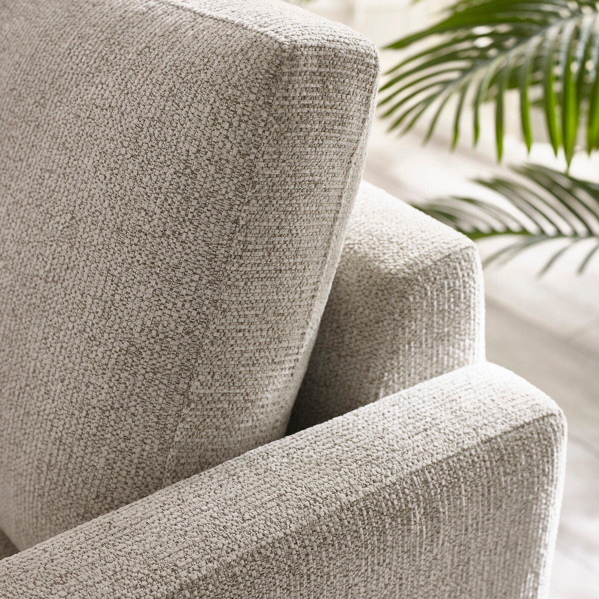 Cestia Chenille Upholstered 2 Seater Sofa oyster, SO'HOME