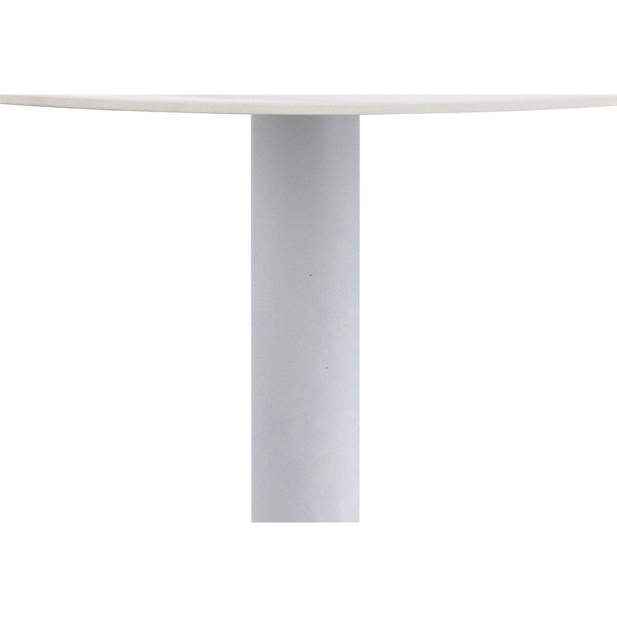 Table de bar ronde céramique collection ROSHLY blanc, RECOLLECTION