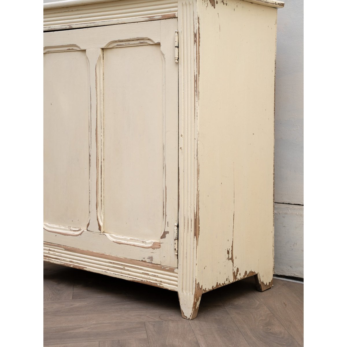 Confiturier en bois blanc cassé Gilbert N°1805 - Bon état bois clair, DEBONGOUT