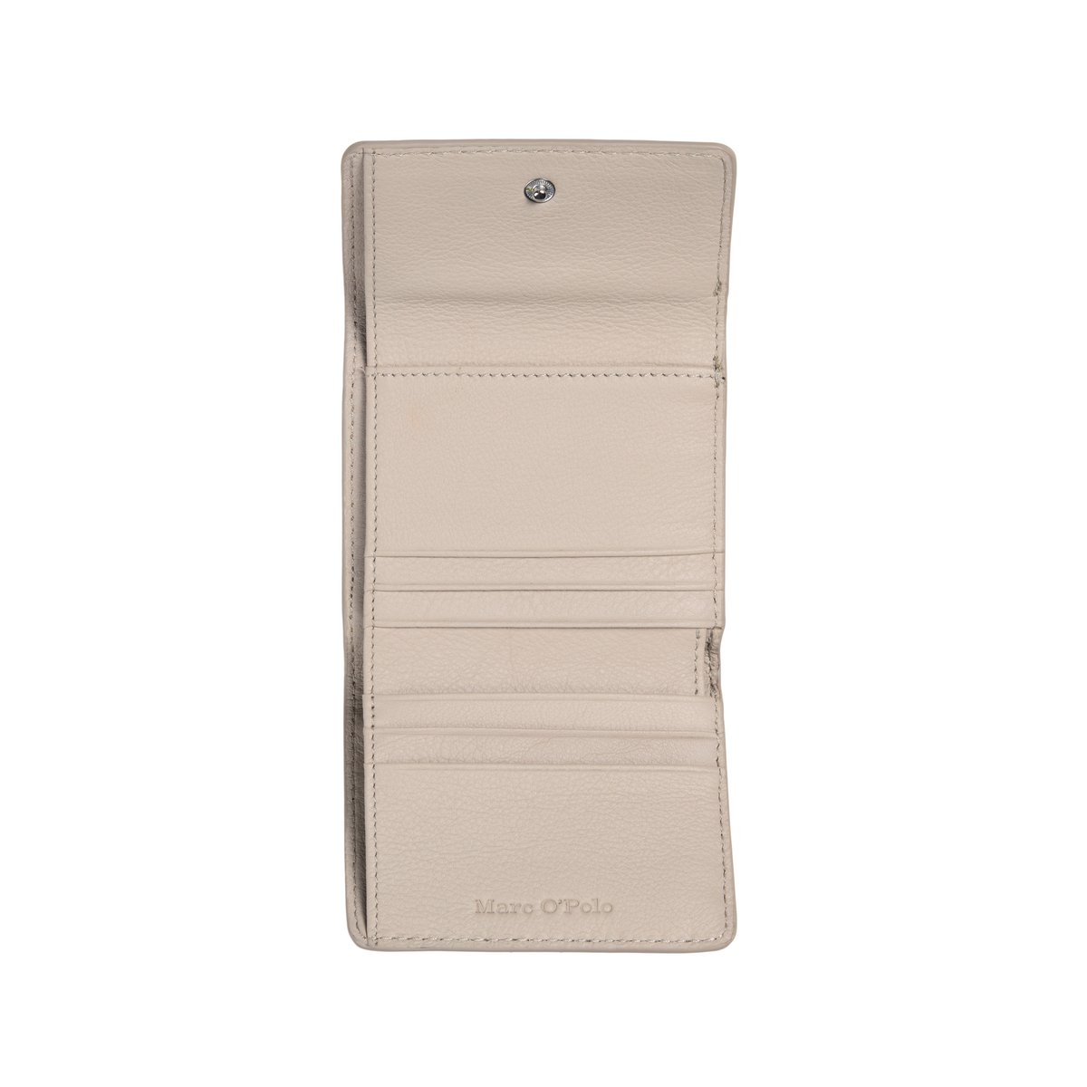 Portefeuille 2-en-1, modèle Jean en cuir de vachette souple nature, MARC O'POLO