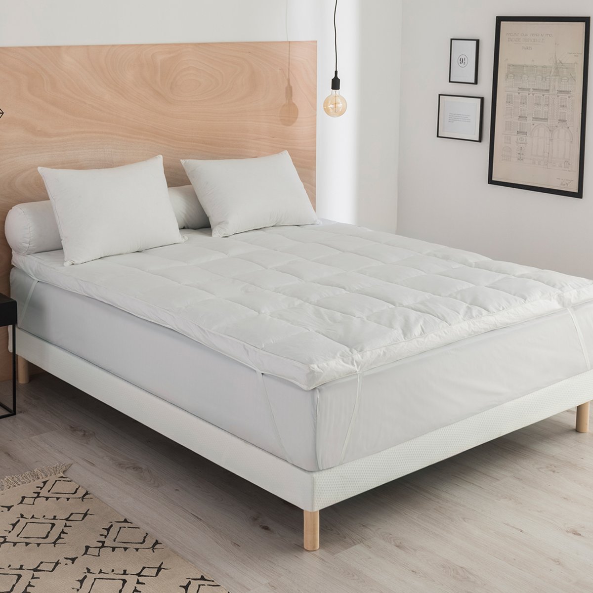 Surmatelas Surconfort® Naturel blanc, DODO