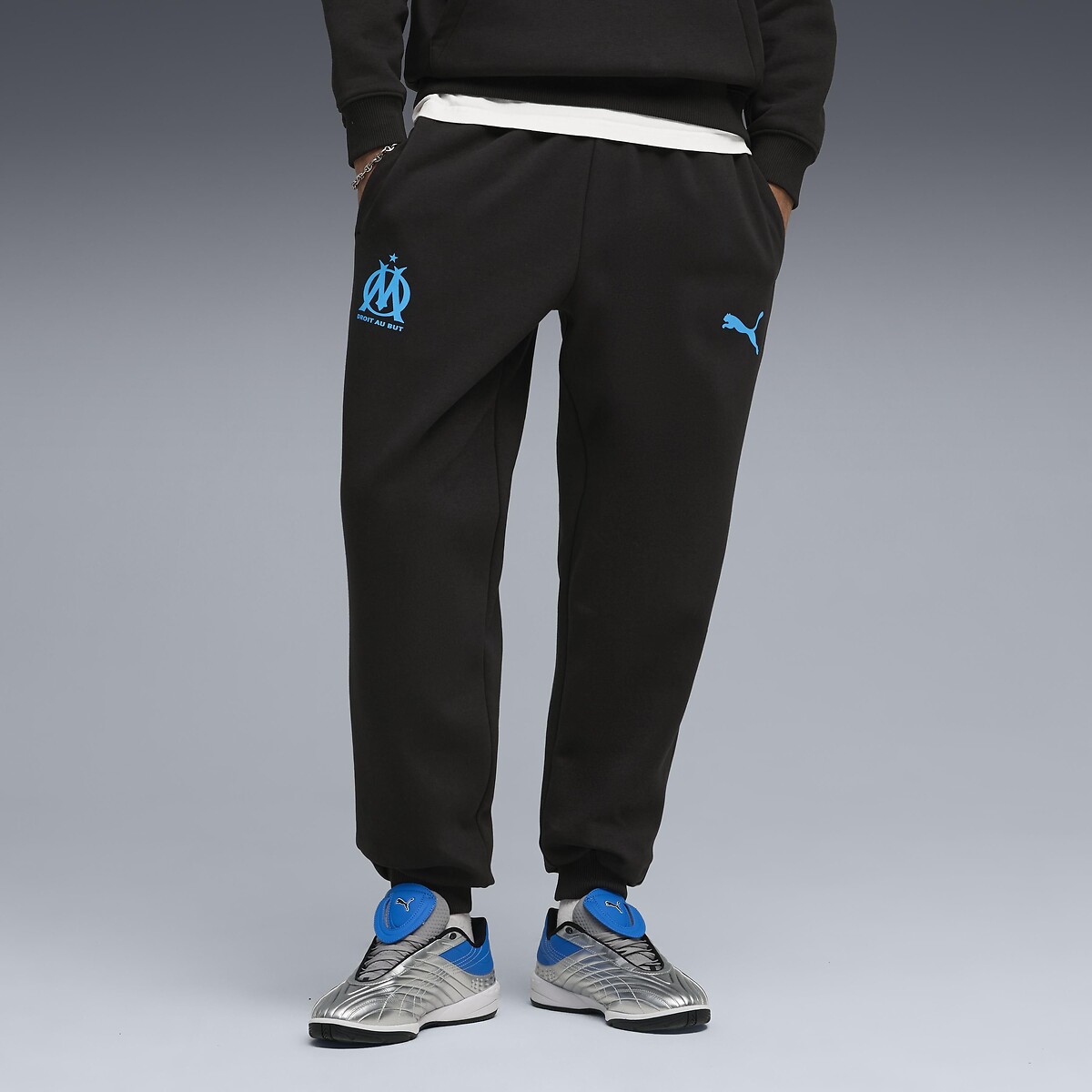 Pantalon de football, Olympique de Marseille noir, PUMA