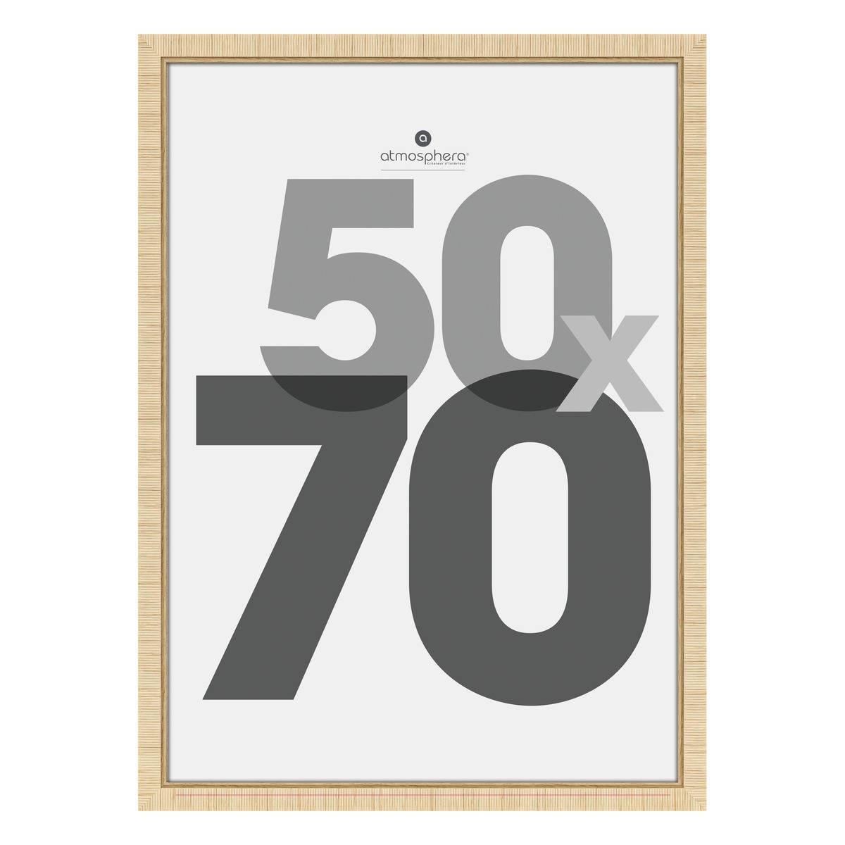 Cadre photo 50x70 cm THEA beige, ATMOSPHERA