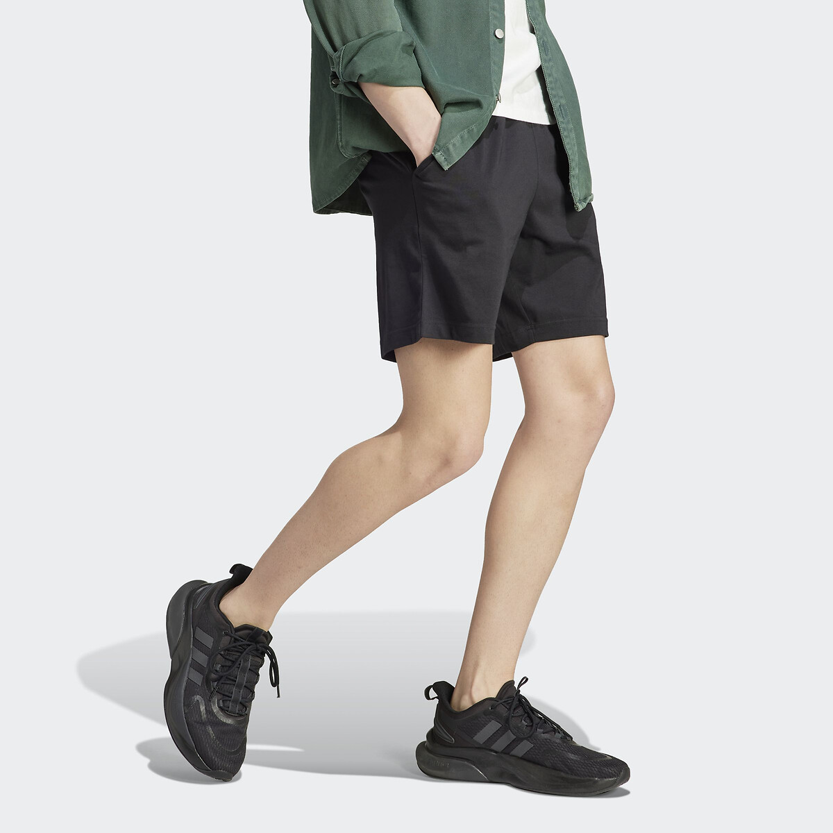 Shorts casual nero Adidas Sportswear La Redoute