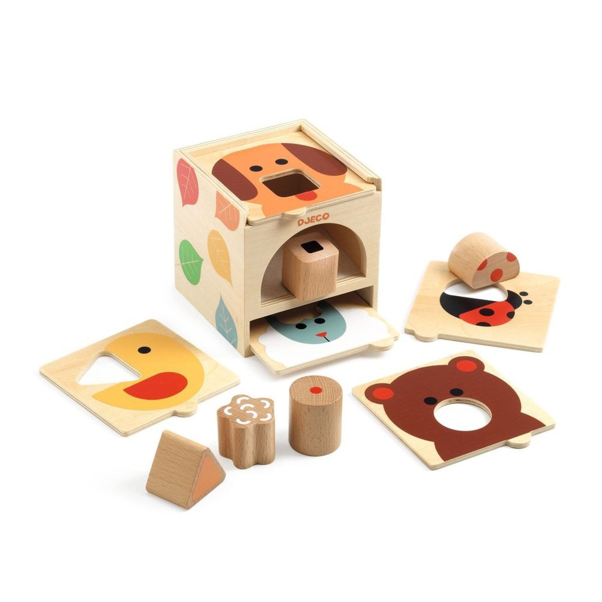 Boîte à formes BoxBasic couleur unique, DJECO