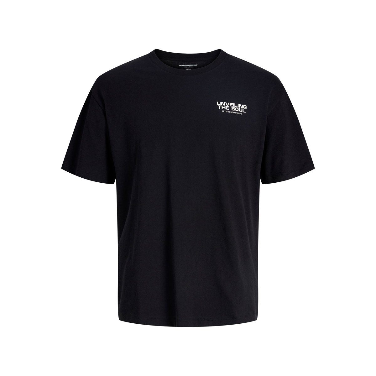 T-Shirt noire - black, JACK & JONES