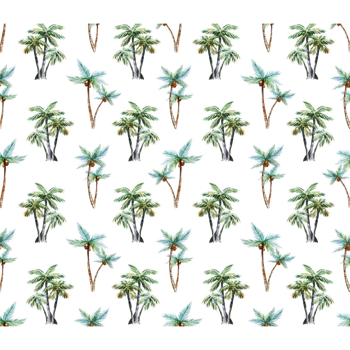 Papier peint jungle coconut intissé, HEXOA