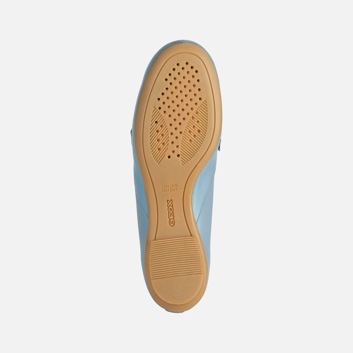 Mocassins  D PALMARIA bleu ciel, GEOX