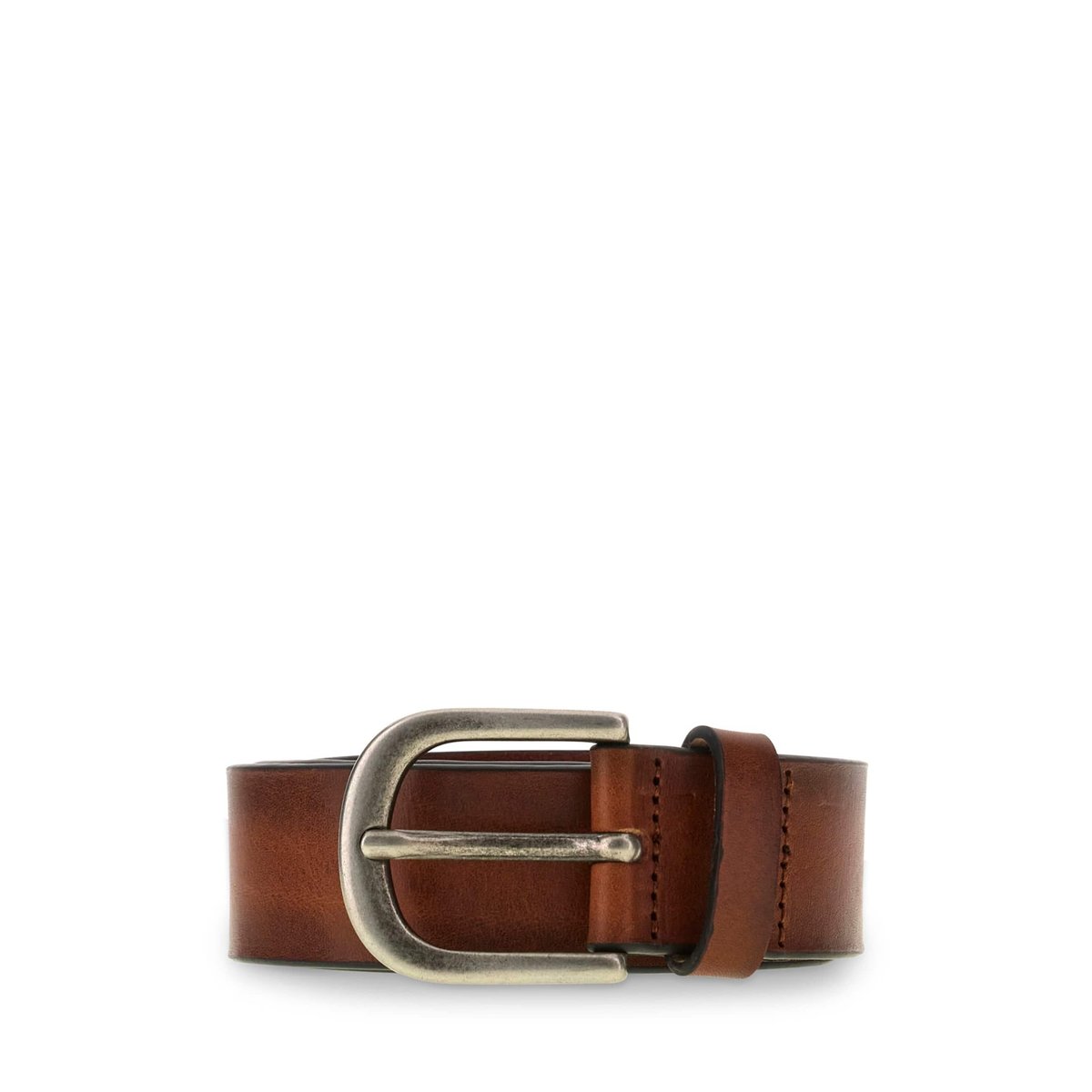 Ceinture En Cuir Véritable marron, GUESS JEANS