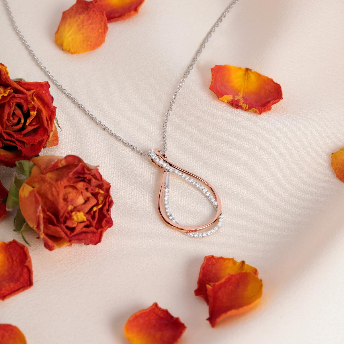 Collier en argent 925 ROSALINE argent, BLUESPIRIT
