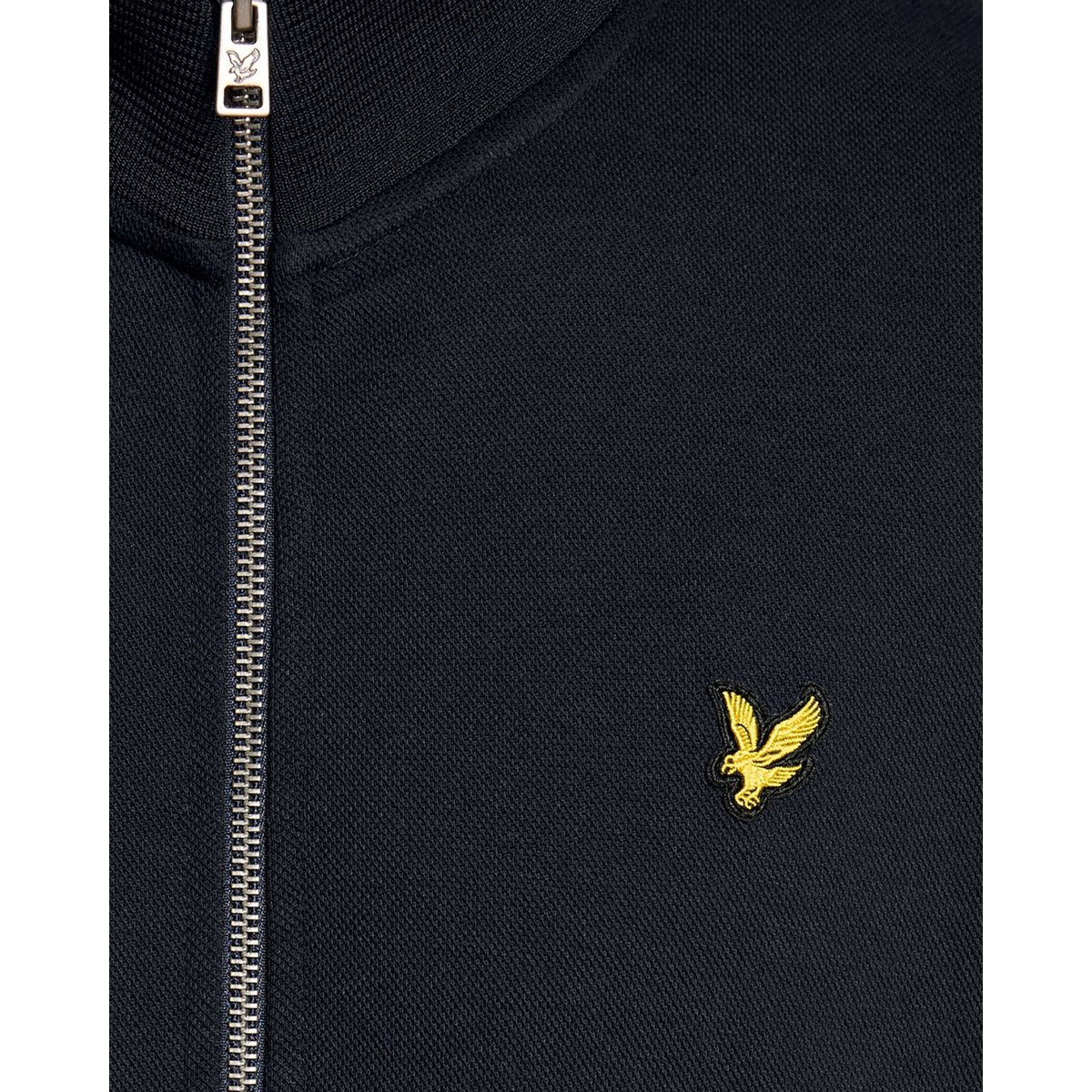 Veste en mélange de coton de survêtement bleu foncé marine, LYLE & SCOTT