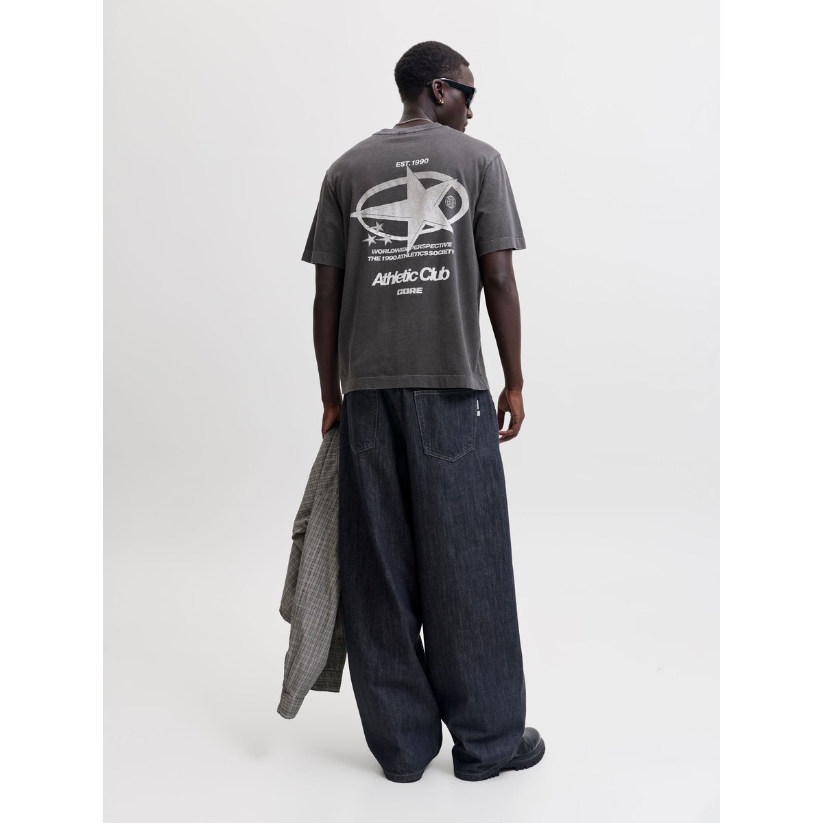T-Shirt black 1, JACK & JONES
