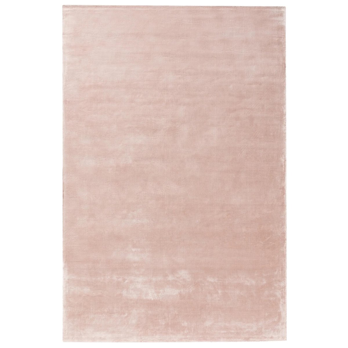 Tapis en viscose tissé main NELA rose, BENUTA 