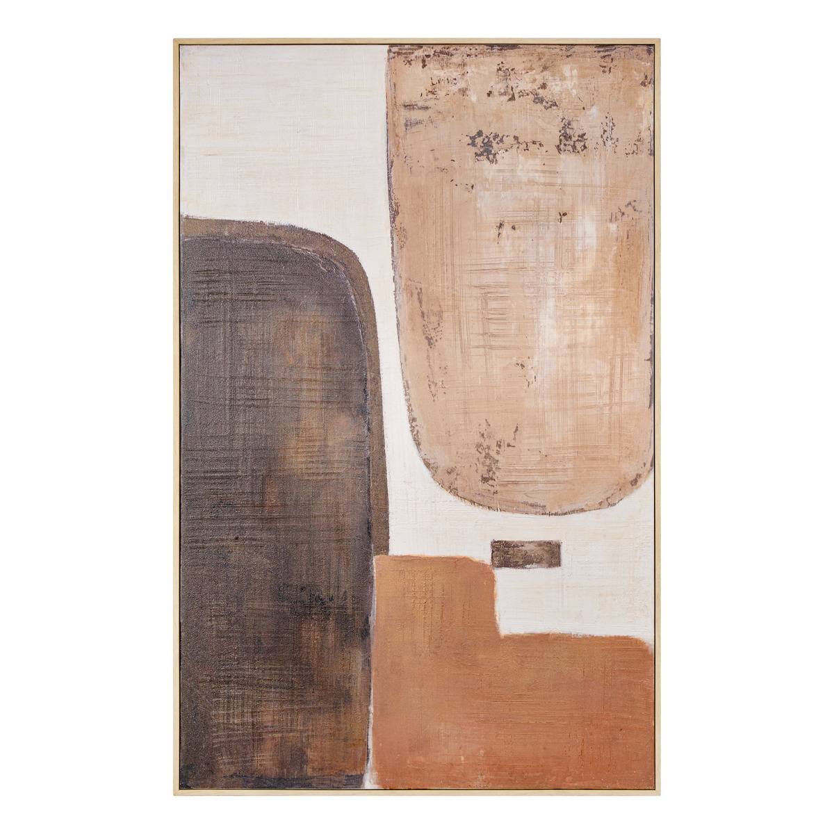Toile COLETTE marron, ATMOSPHERA