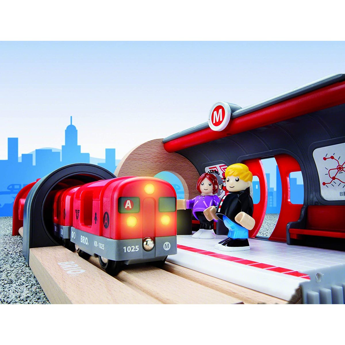 Circuit Métro rouge, BRIO