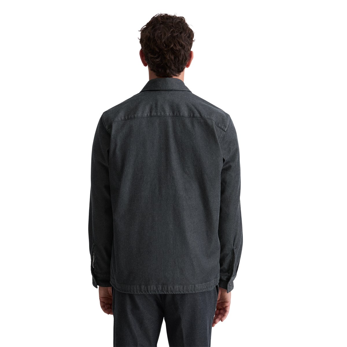 Survêtement en denim avec fermeture éclair bleu foncé, MARC O'POLO