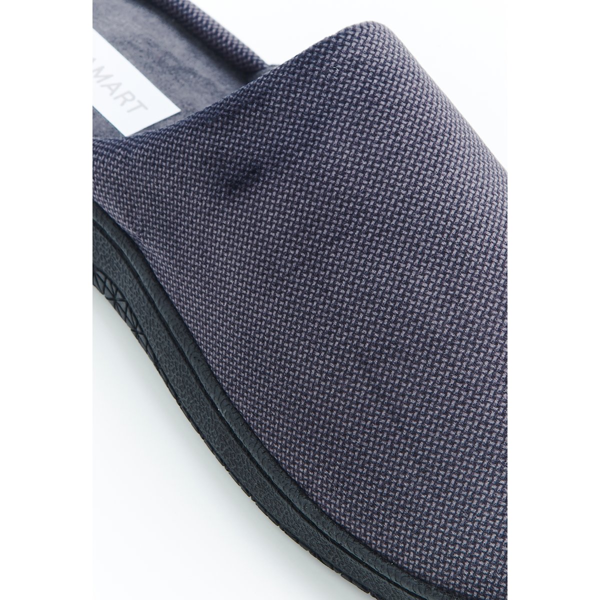 Mules emboîtantes en velours gris, DAMART