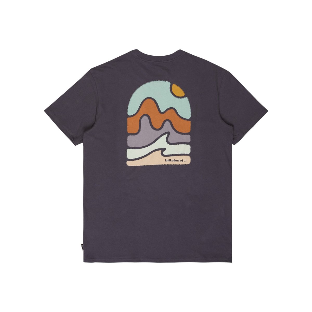 T shirt manches courtes SUNDOWN noir charcoal grey, BILLABONG