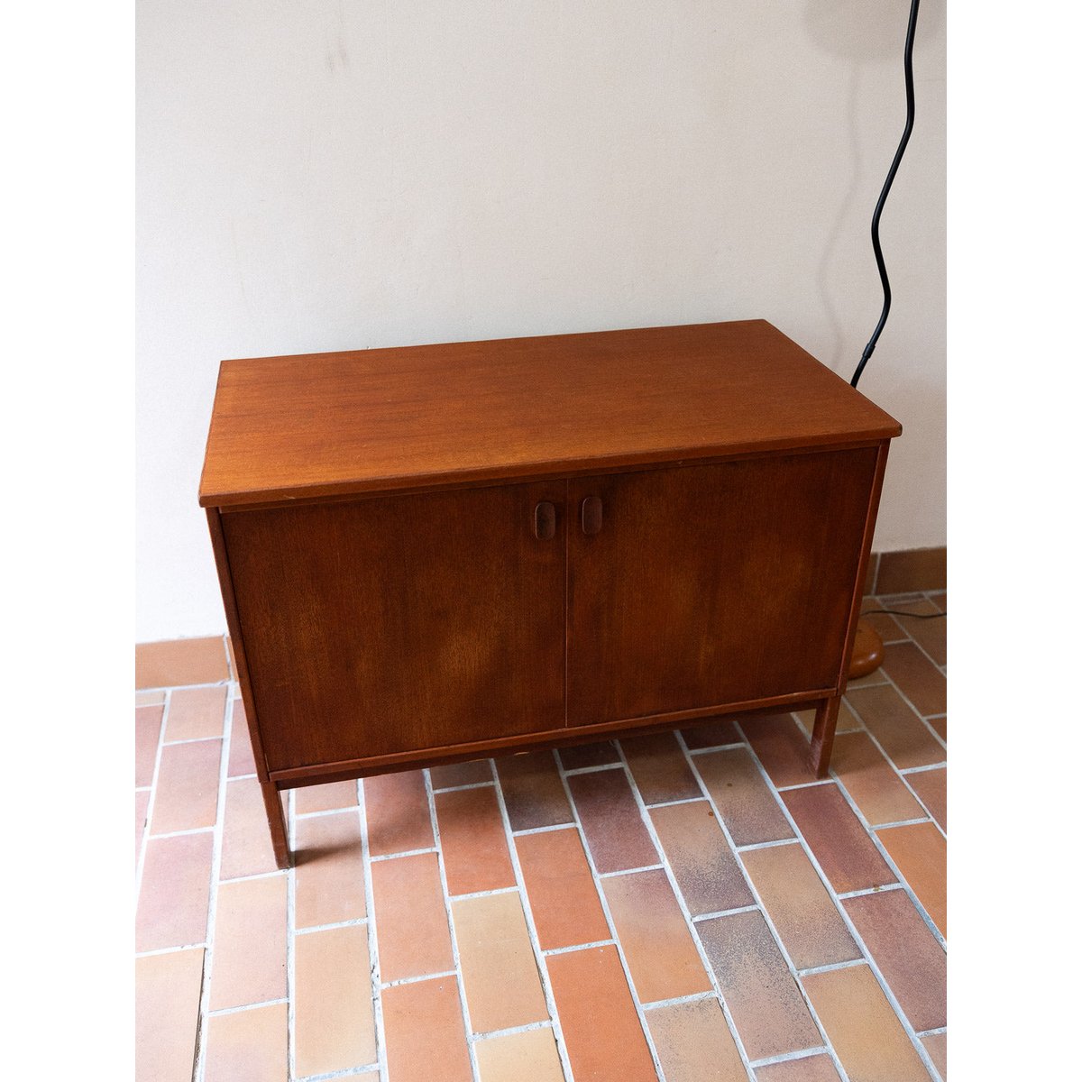 Buffet scandinave en bois Gustave N°1620 - Bon état marron, DEBONGOUT