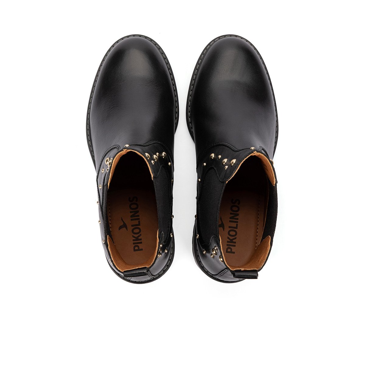 Bottines à talon cuir Medina black, PIKOLINOS