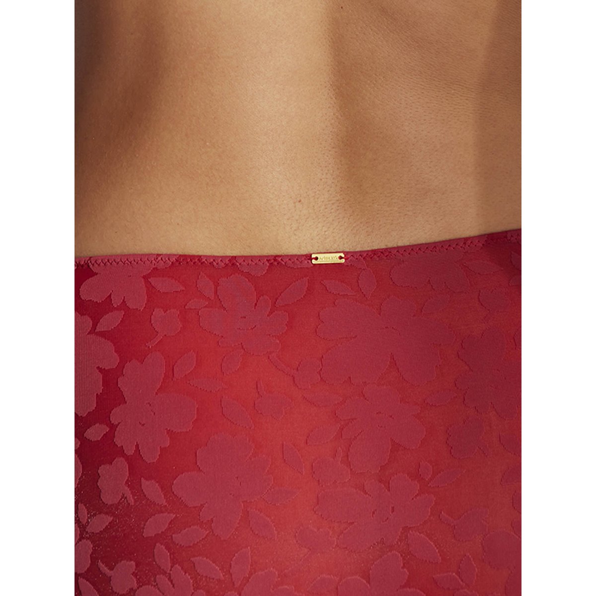 Culotte taille haute Gabrielle rouge, SELMARK
