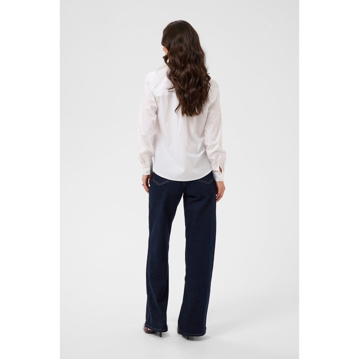 Chemise à manches longues blanc optical white, KAFFE