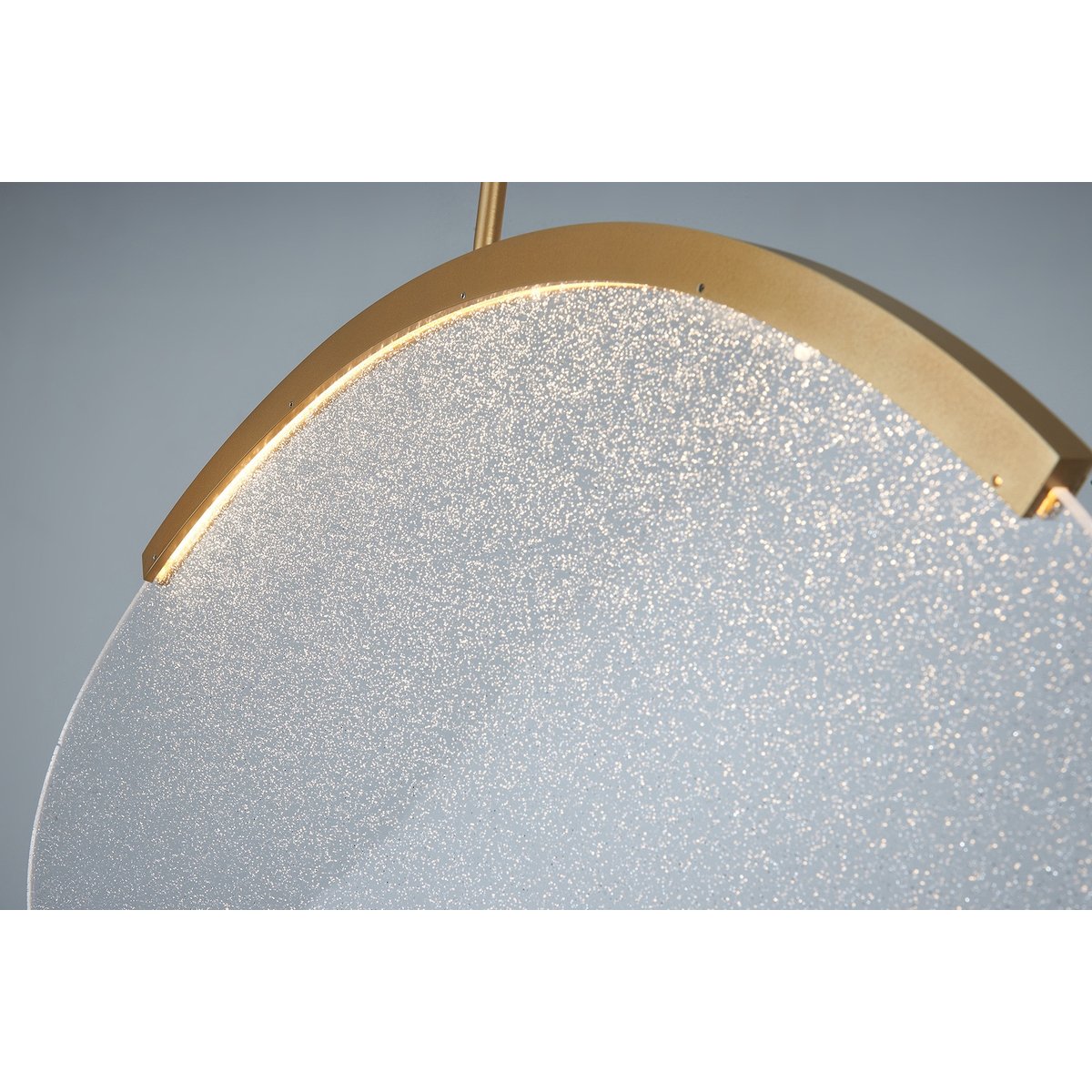 Suspension en métal design, OASIS doré, MANTRA