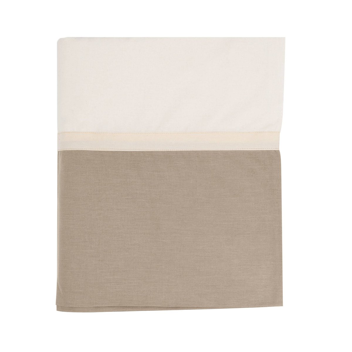 Drap coton bio - RHEA beige, CAMIF