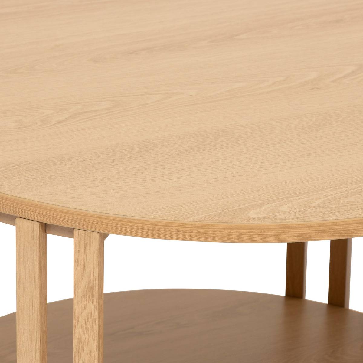 Table basse à lattes SLAT beige, 5FIVE SIMPLY SMART