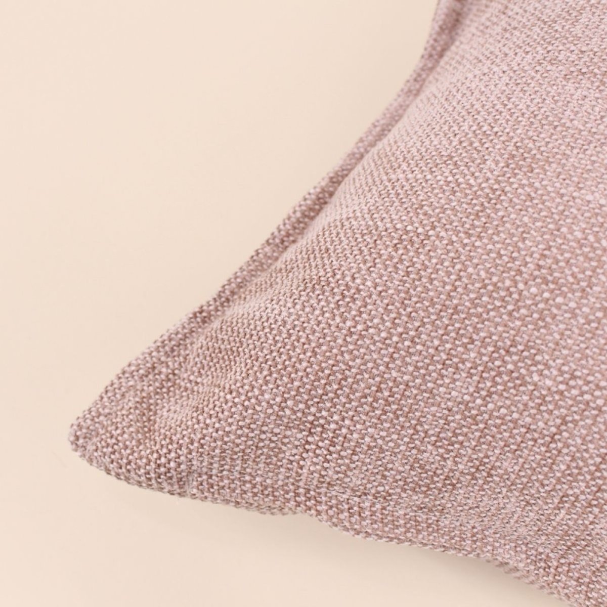 Coussin rectangulaire 30x50cm en tissu gris, ORNAMI
