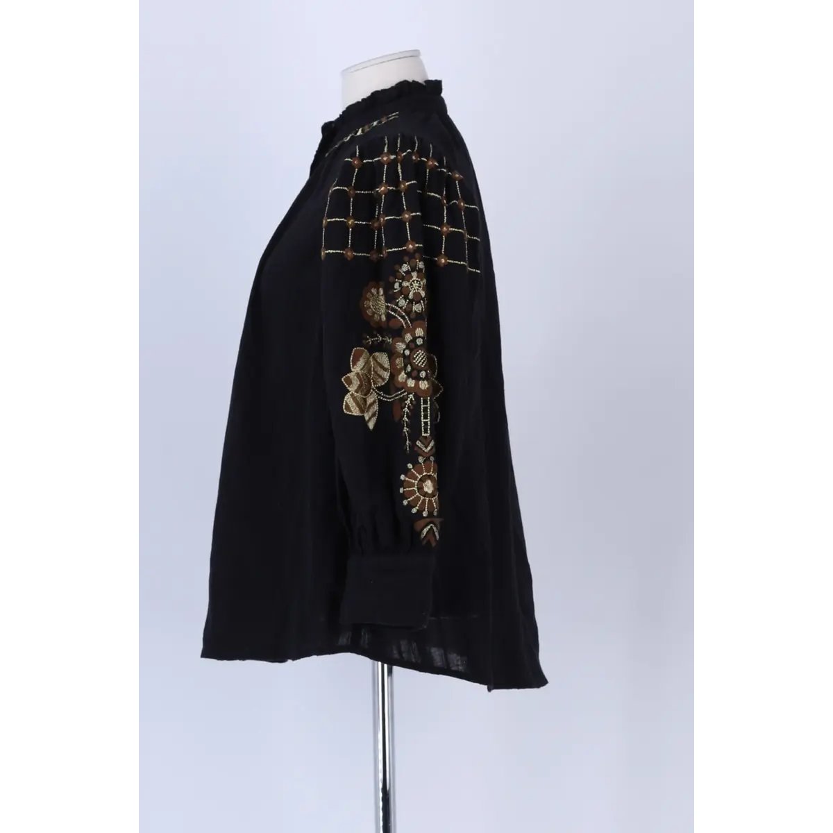 Blouse - Très Bon État noir, ANTIK BATIK