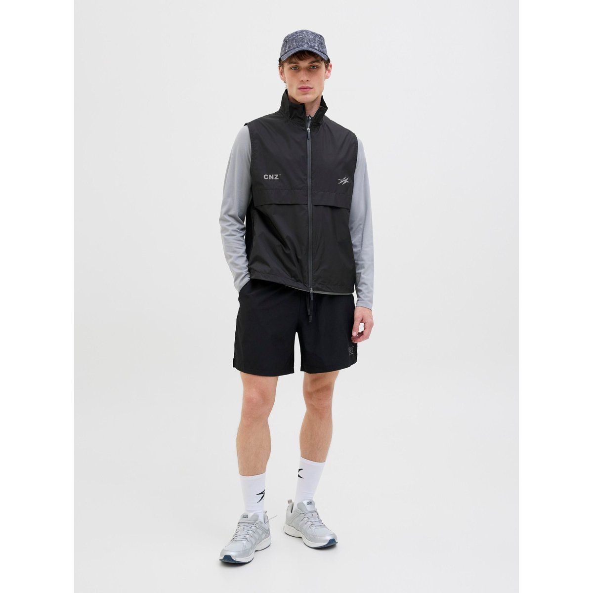 Gilet black 1, JACK & JONES