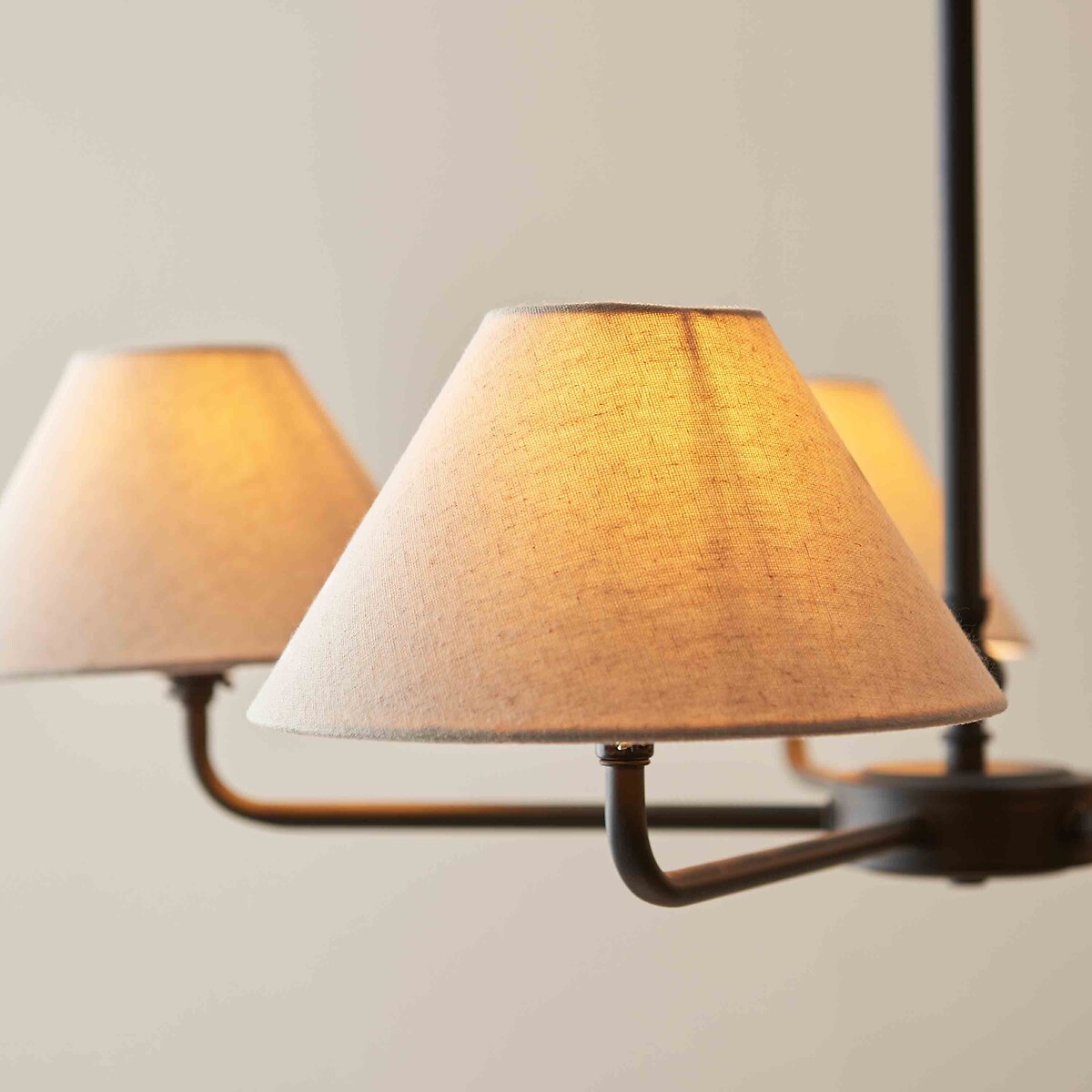 Lilith 5-Light Pendant Light with Tapered Shades black, ÉDITÉ