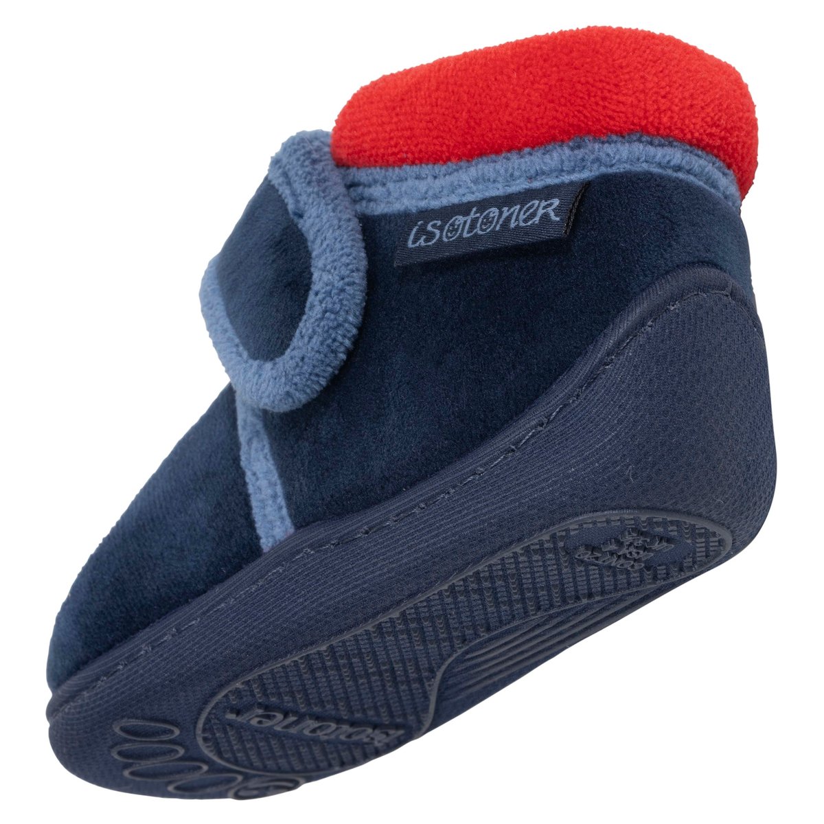 Chaussons Bottillons bleu, ISOTONER