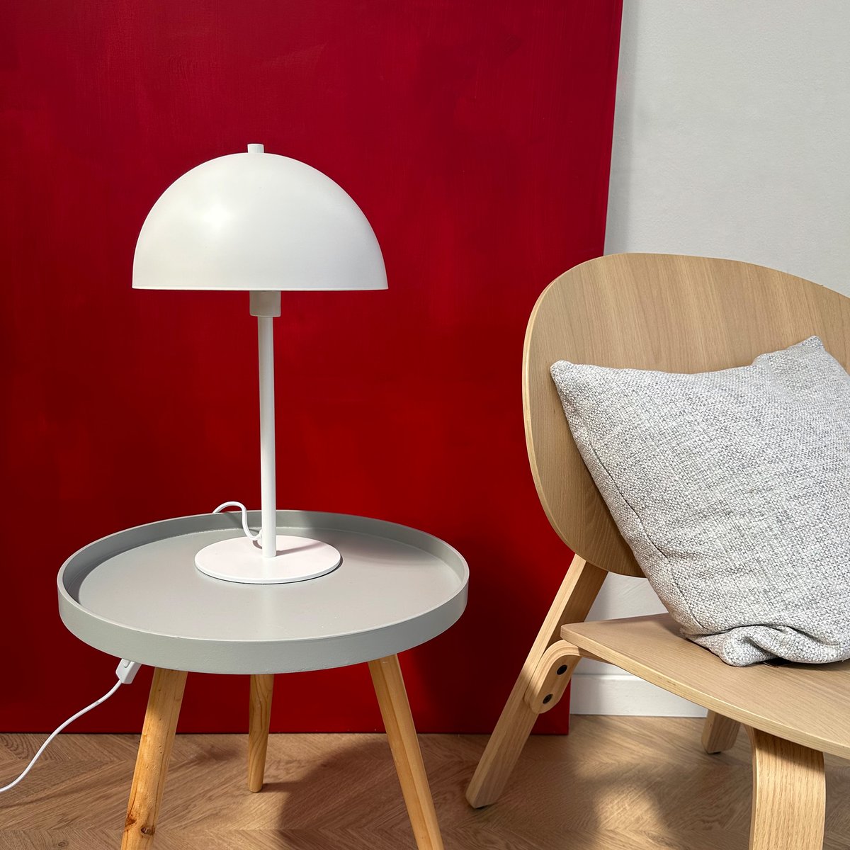 Lampe à poser en Métal STOCKHOLM blanc, DYBERG LARSEN