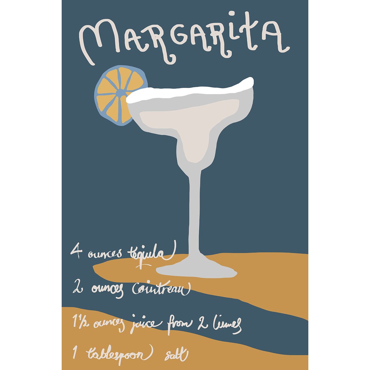 Tableau pause margarita tableau alu dibond, HEXOA