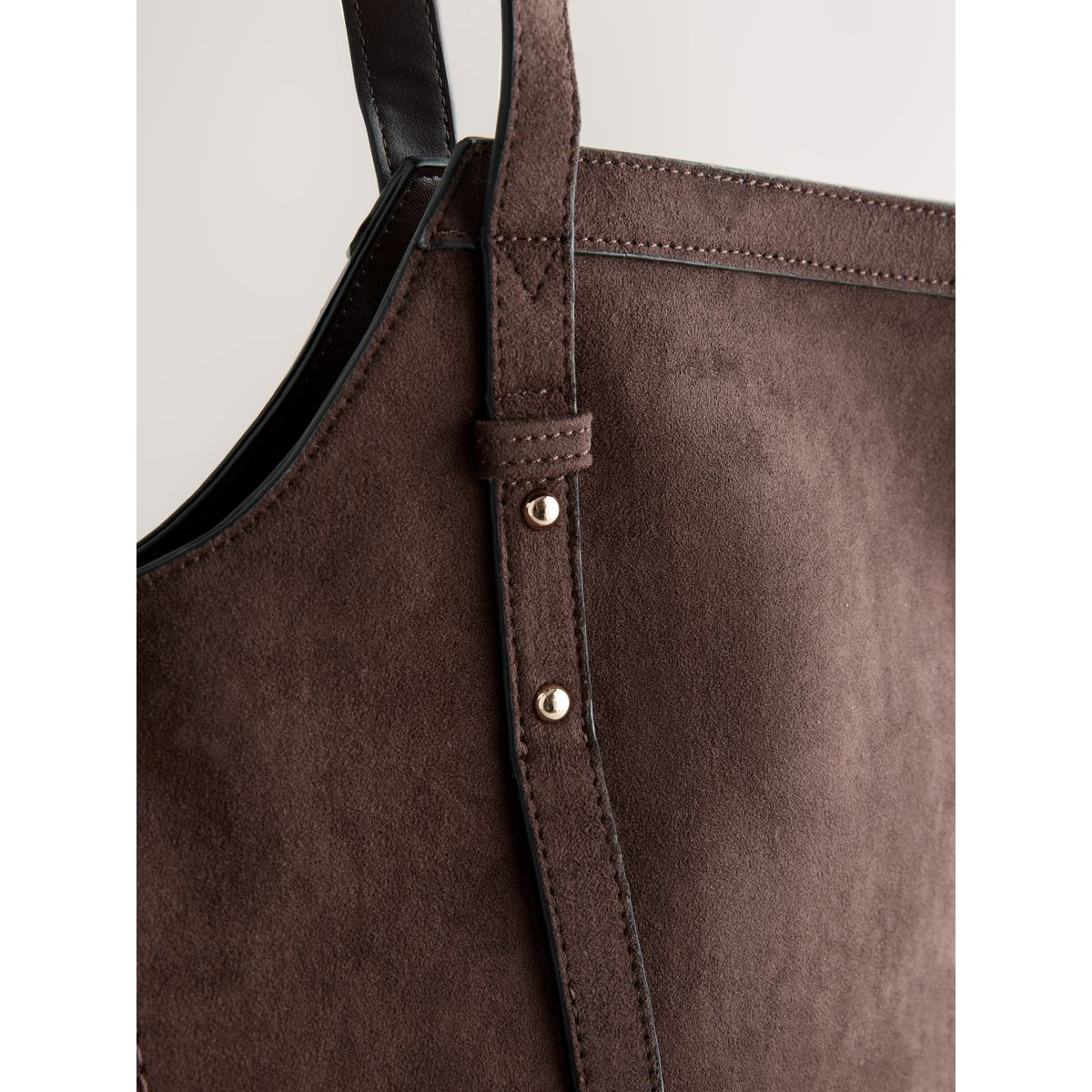 Sac cabas à bandoulière marron chocolat, NEXT