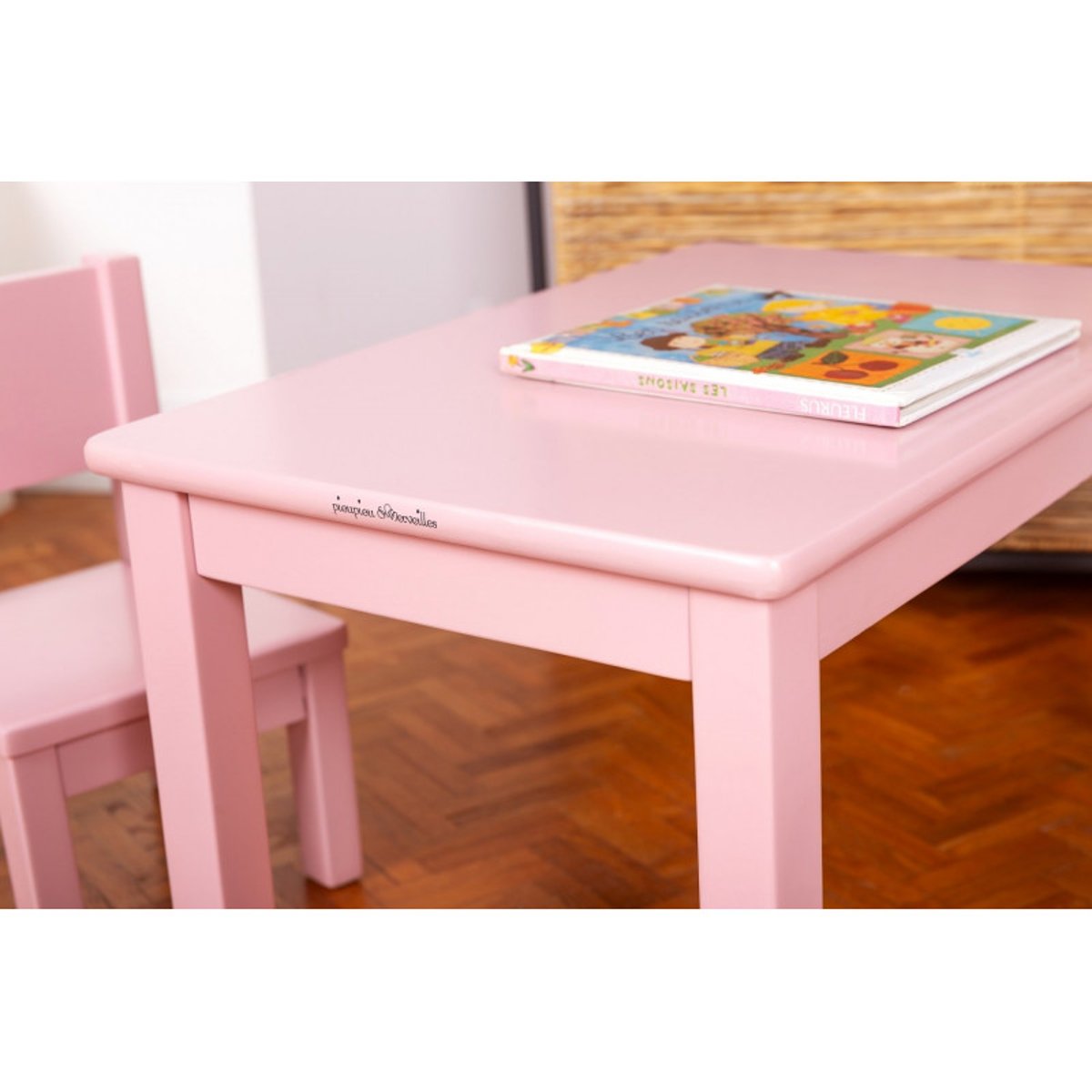 Ma première table Enfant Montessori 1-4 ans rose, PIOUPIOU ET MERVEILLES