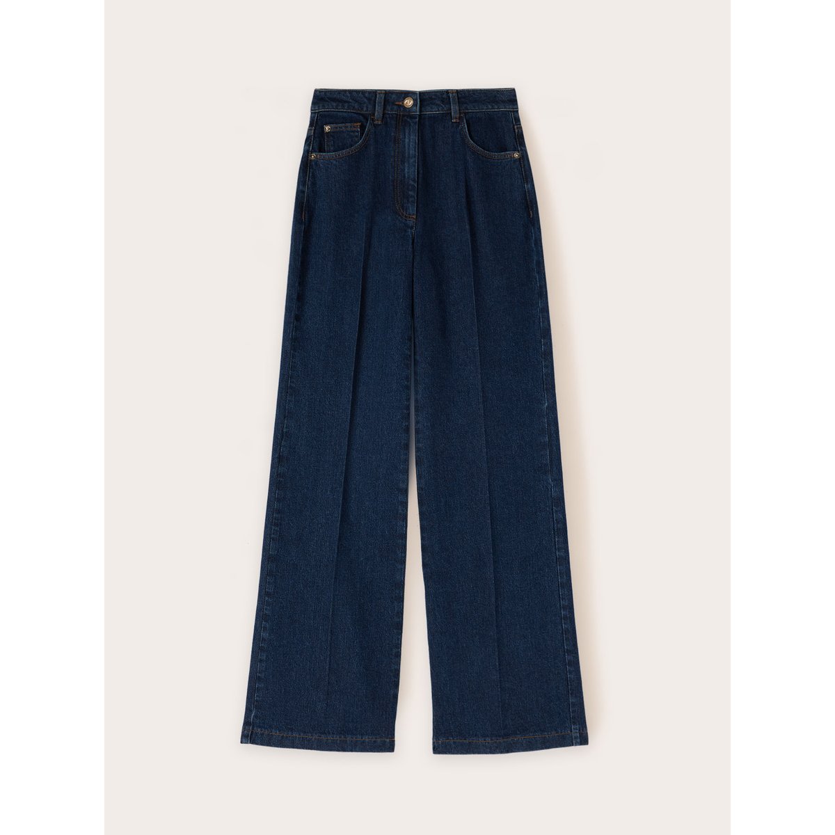 Jean large bleu, MOTIVI