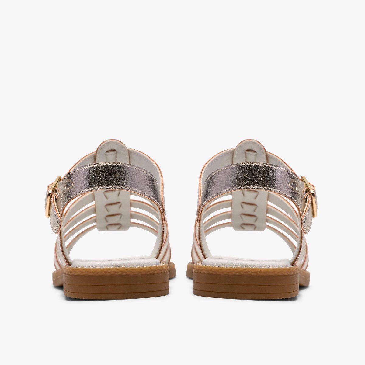 Sandales Synthétique LUANA HOPE K beige, CLARKS