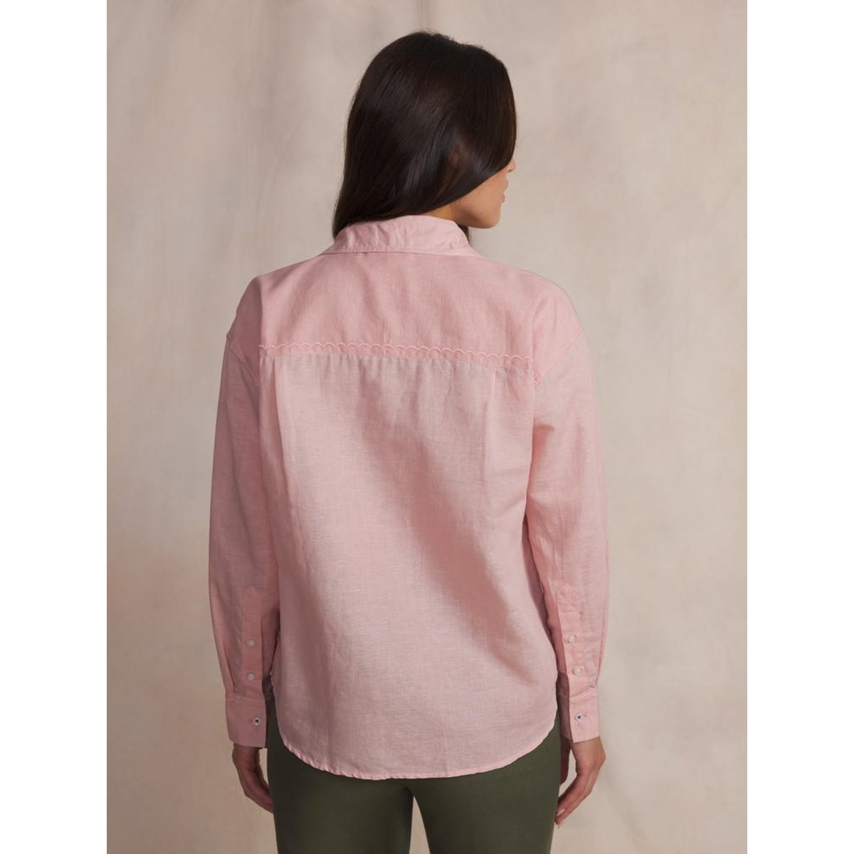 Chemise manches longues TAHISCHE orchidee, TBS